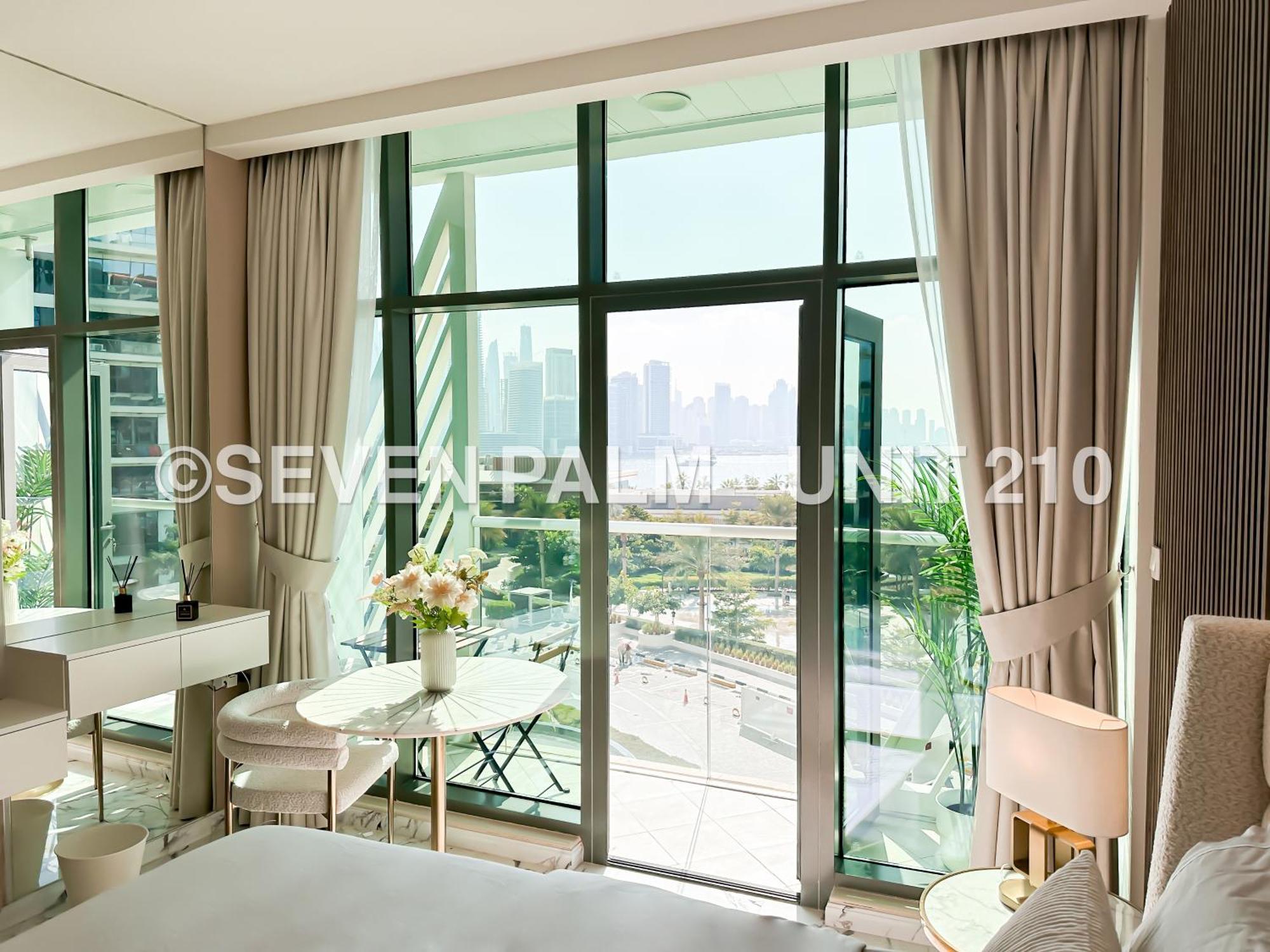 Luxus-Studio Mit Private Beach In Top-Lage, Meerblick & Infinity Pool! Dubai Buitenkant foto