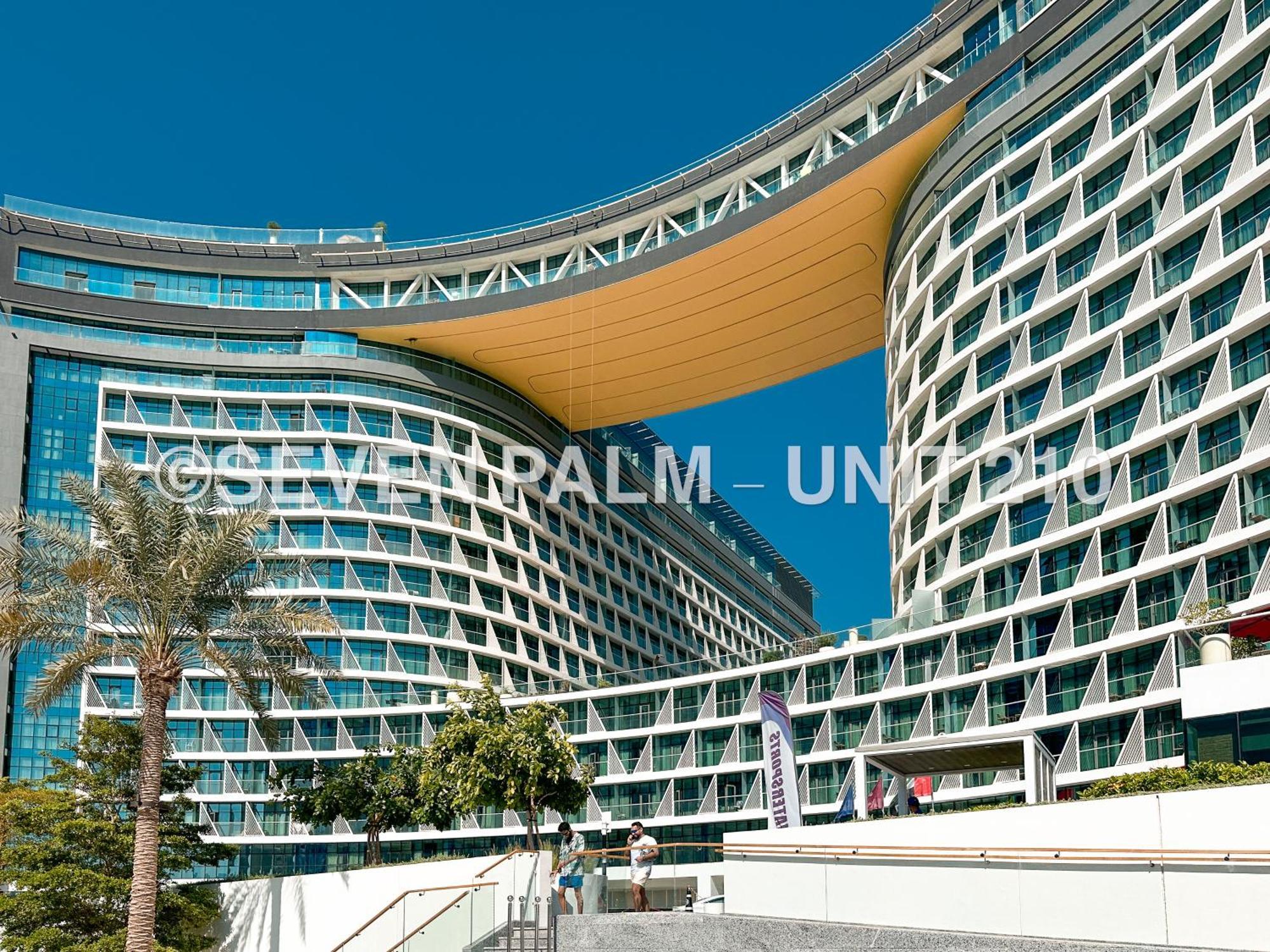 Luxus-Studio Mit Private Beach In Top-Lage, Meerblick & Infinity Pool! Dubai Buitenkant foto