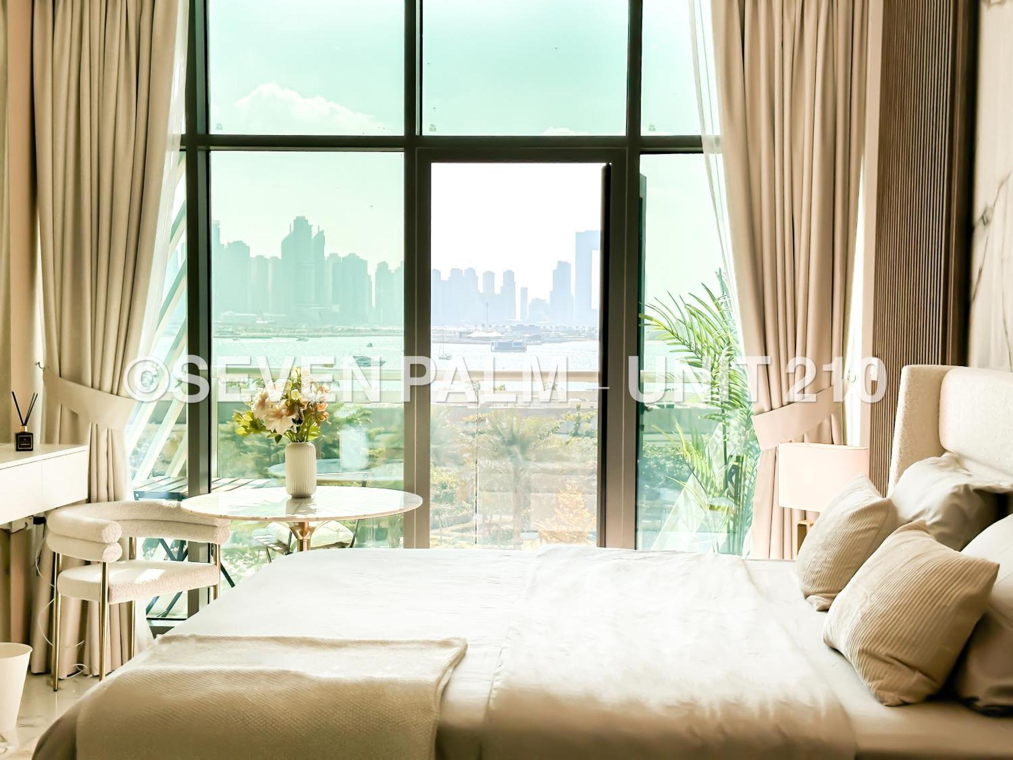 Luxus-Studio Mit Private Beach In Top-Lage, Meerblick & Infinity Pool! Dubai Buitenkant foto